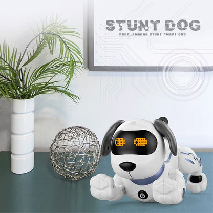 Interactive Voice Control Remote Control Robot Dogs Toys for Kids, Intelligent Toddler Robo Dogs with 8 Unique Funtions