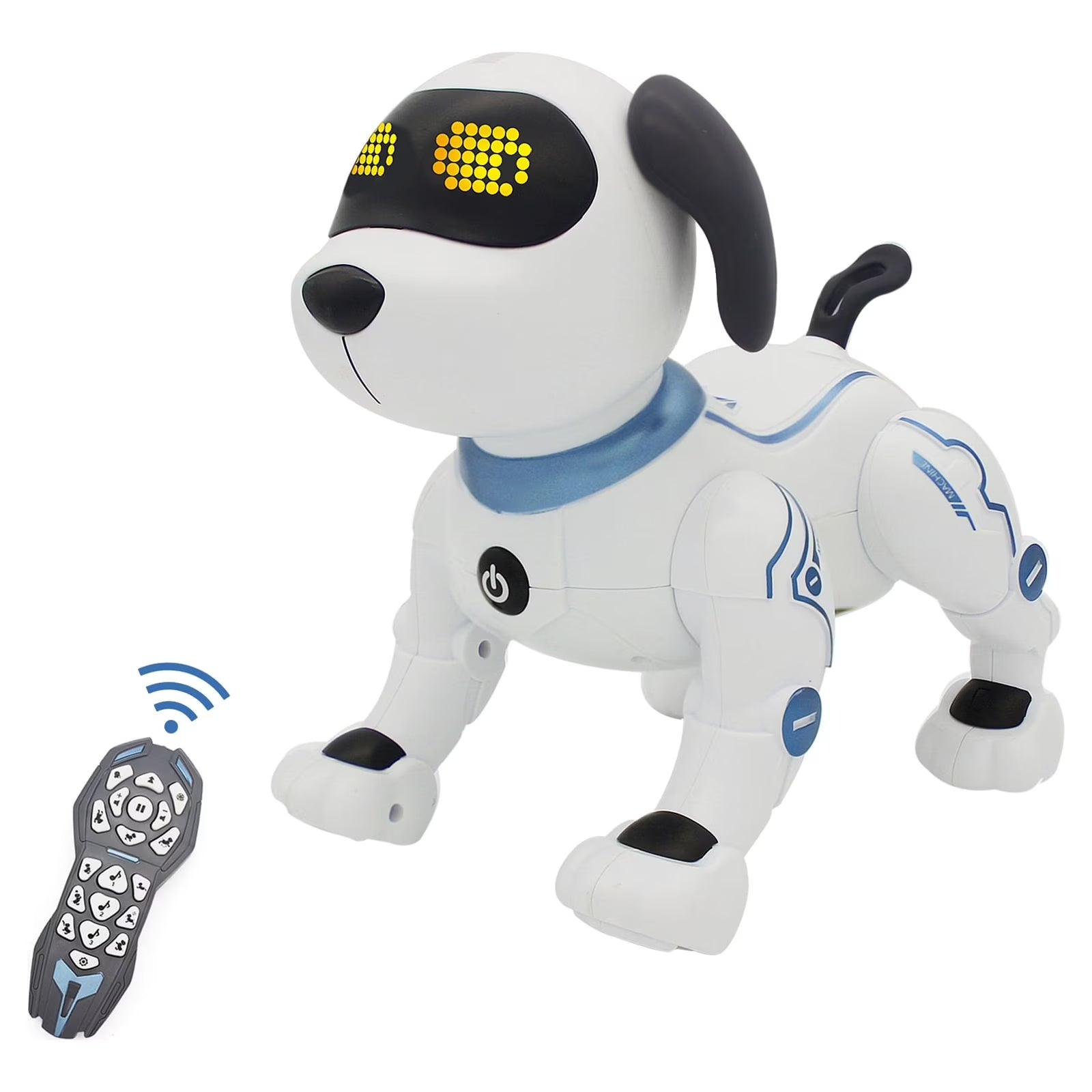 Interactive Voice Control Remote Control Robot Dogs Toys for Kids, Intelligent Toddler Robo Dogs with 8 Unique Funtions